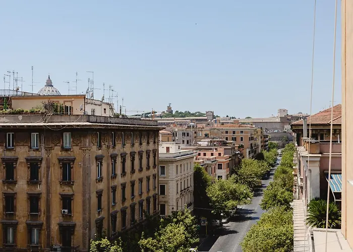 Elegante E Classico Attico Con Terrazzo Privato Vicino Al Vaticano * Рим